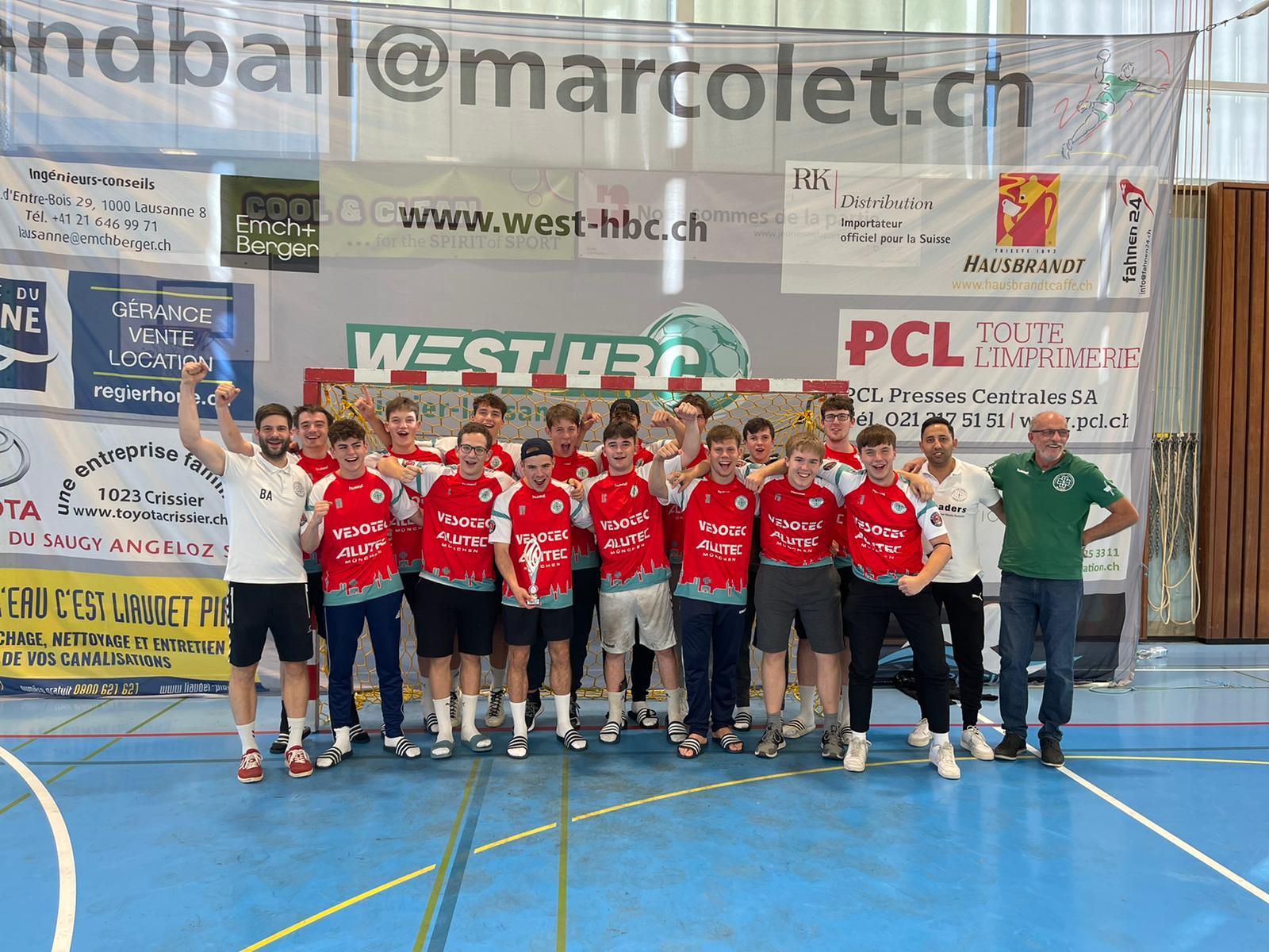 A-Jugend-Bundesliga-Team TSV-München-Allach 1909 erster Test 2021